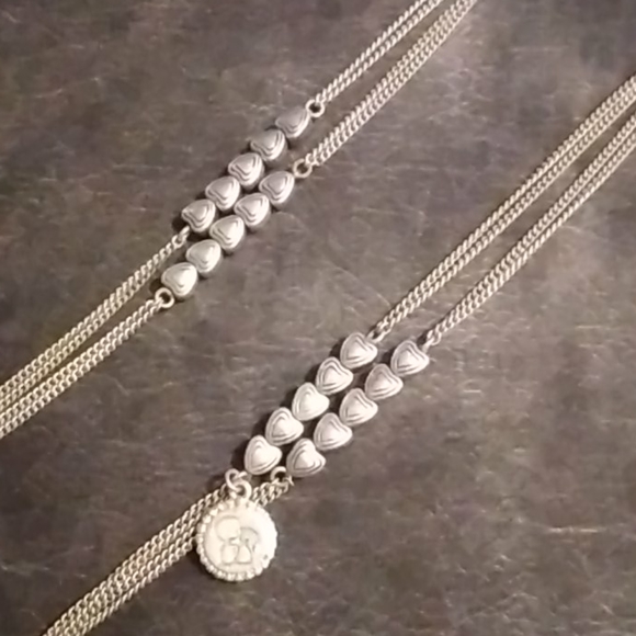 Jessica Simpson double strand necklace - Picture 1 of 2